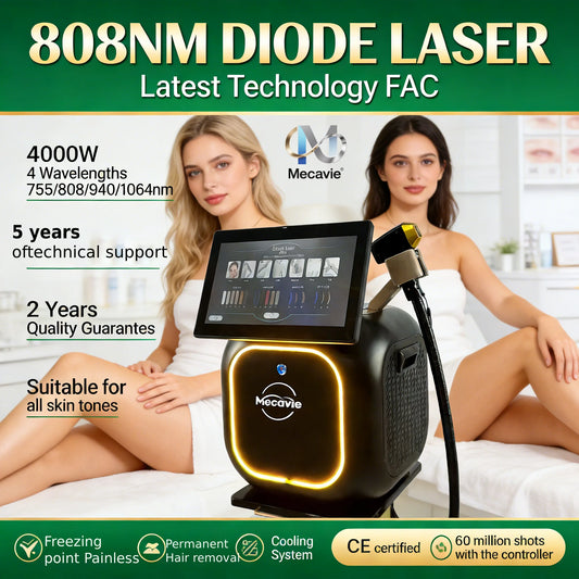 2026 Powerful 4000W Alexandrite Ice Platinum Laser Epilator Professional Diode Laser Machine Permanent Hair Remover for Woman