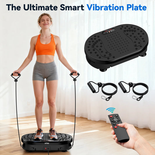 Vibration Plate 120 Speed Levels Whole Body Fat Shaker 120 Levels 9 Modes Portable Exercise Machine Muscle Toning Weight Loss