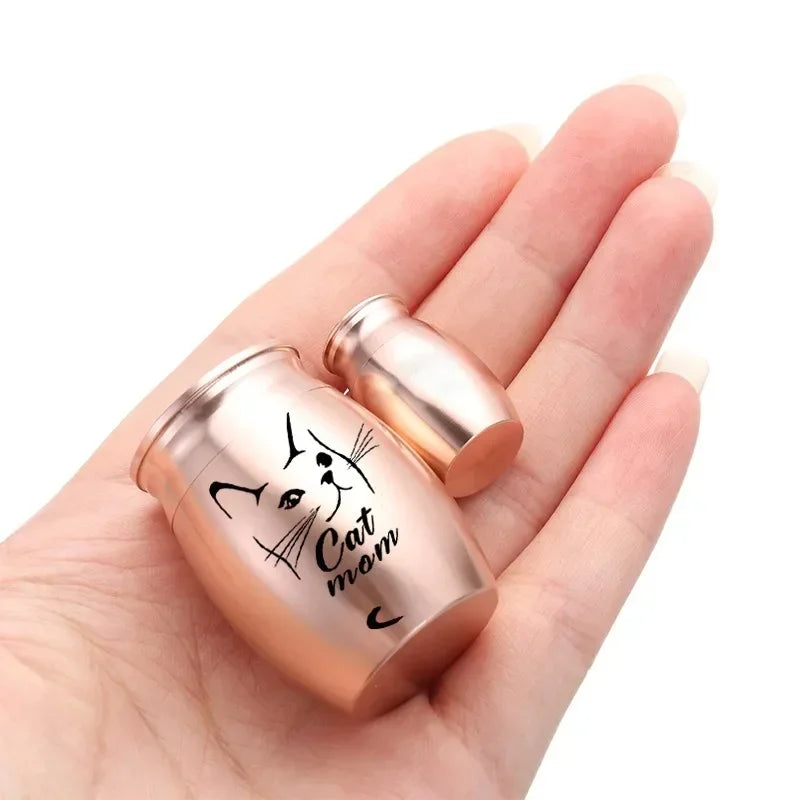 1pc Large Size Cremation Ashes Urn Pets Dog Cat Bird Mouse Keepsake Casket Columbarium Pet Memorials Pet Supplies