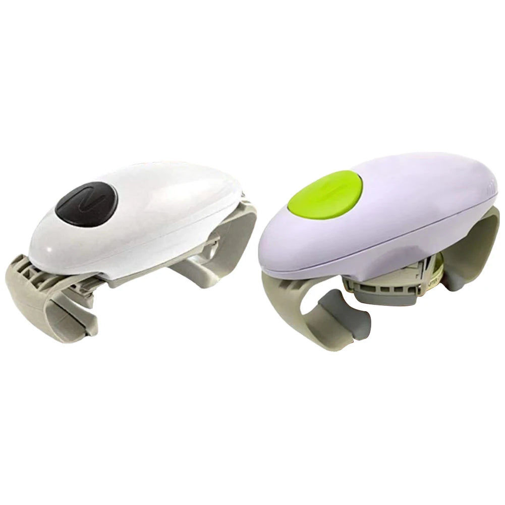 Electric Can Bottle Lid Opener One-Button Automatic Bottle Cap Opener Handheld Jar Can Tin Opener Restaurant Kitchen Bar Tools