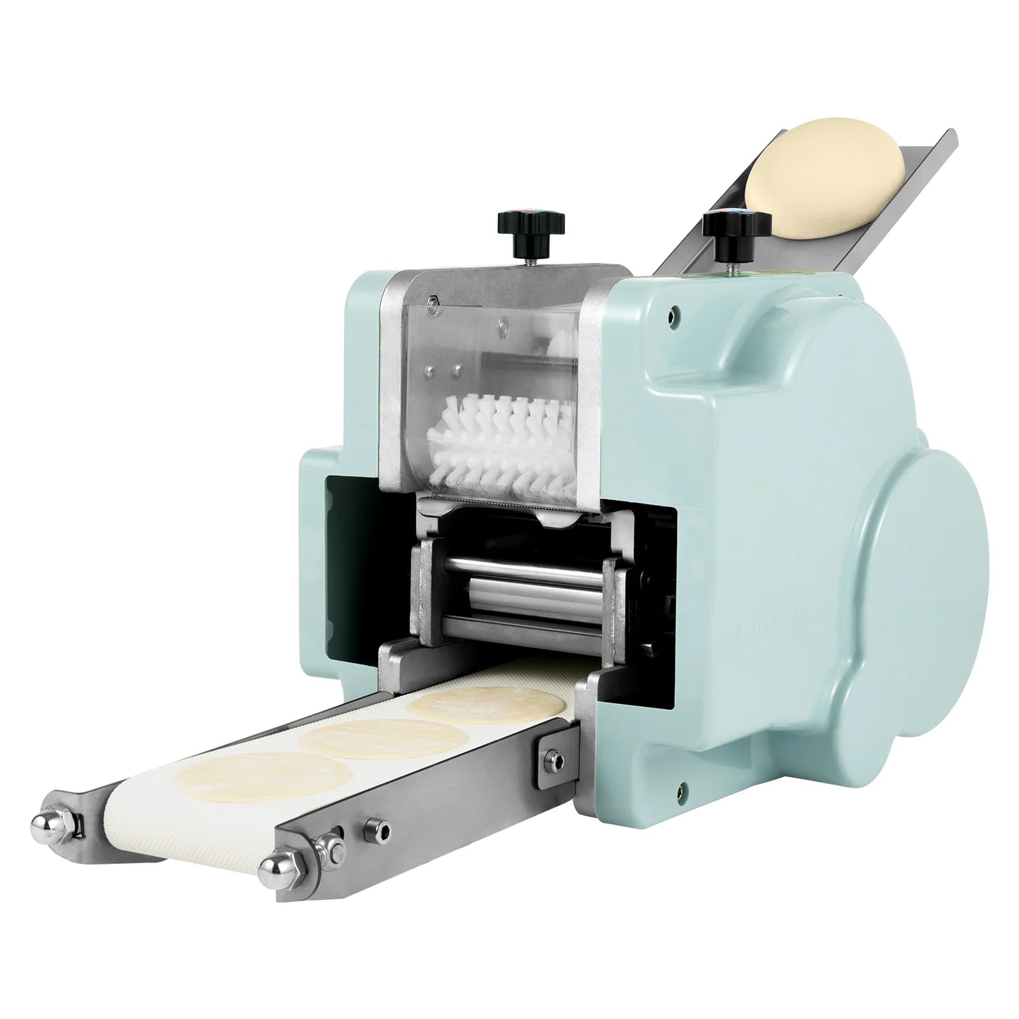 Electric Dumpling Wrapper Maker Kitchen Round Shaped Commercial Automatic Dumpling Skin Machine 110V for Home, Breakfast Shops