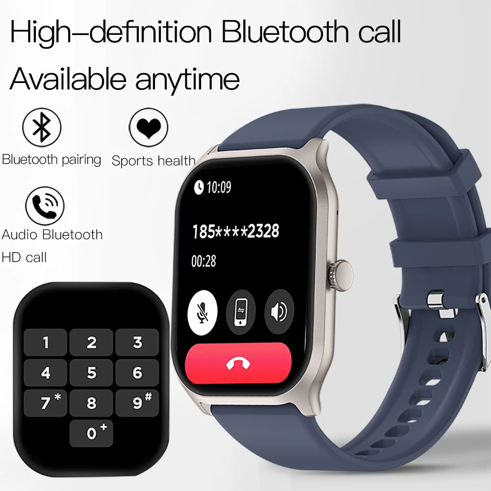 OLEVS 8205 Smart Sports Watch Bluetooth Voice Assistant Smart Multiple Sports Scenarios Health Management Smart Men Women Watche