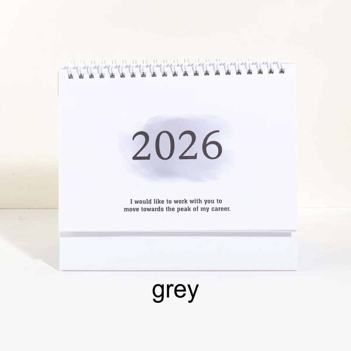 1 pc New 2026 Monthly Desktop Calendar, Portable Foldable, Back Memo, School Office Desktop & Holiday Decoration, Home Essential