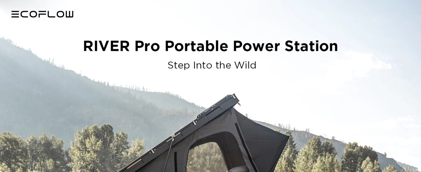 ECOFLOW RIVER Pro Portable Power Station 720Wh, Power Multiple Devices, Recharge 0-80% Within 1 Hour, for Camping, RV, Outdoors