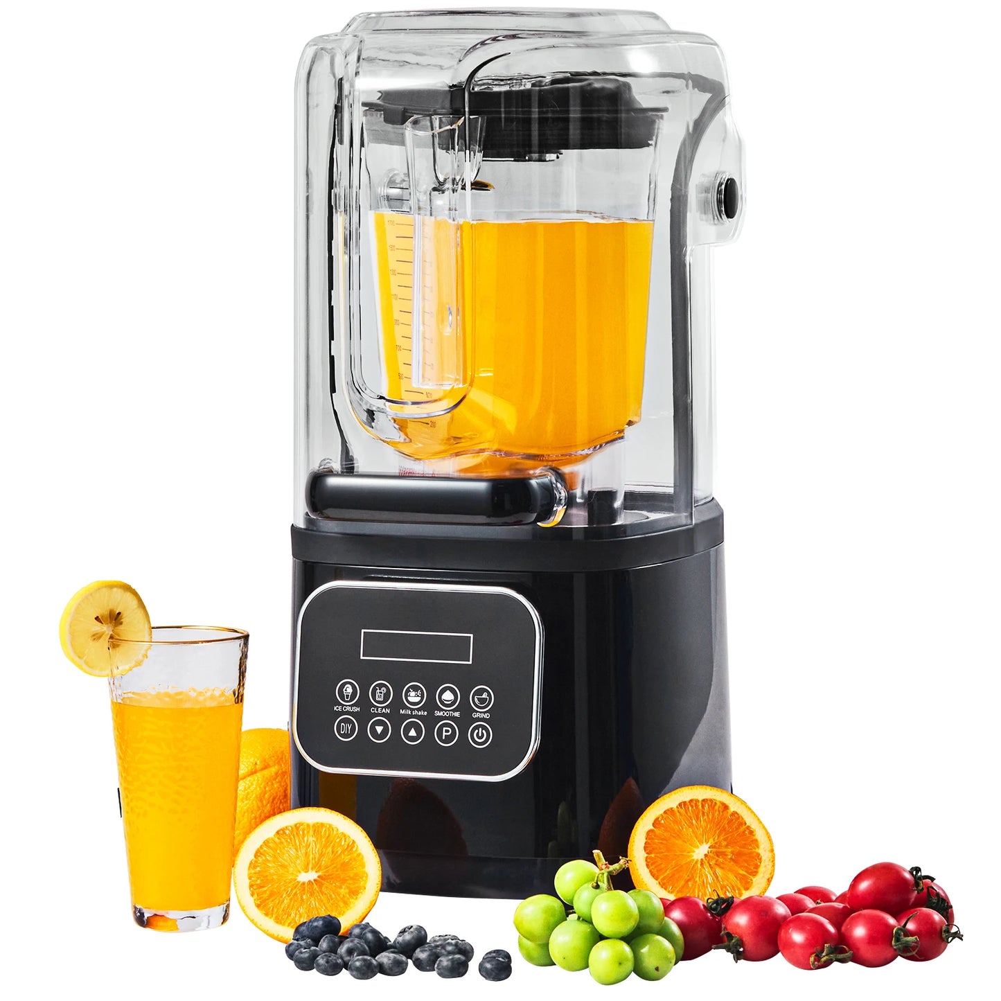 SucceBuy 2L Smoothie Blender Commercial Grade Food Fruit Processor Multifunctional Mixer Make Shakes And Crush Technology