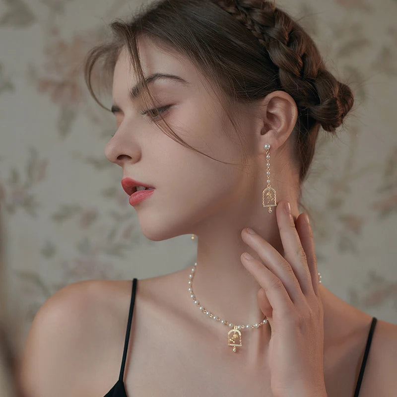 DOREMI 9mm Crystal Pendant Custom Name Pendant Necklace Personalise Zircon Letter Necklace For Women Jewelry Gift Dropshipping