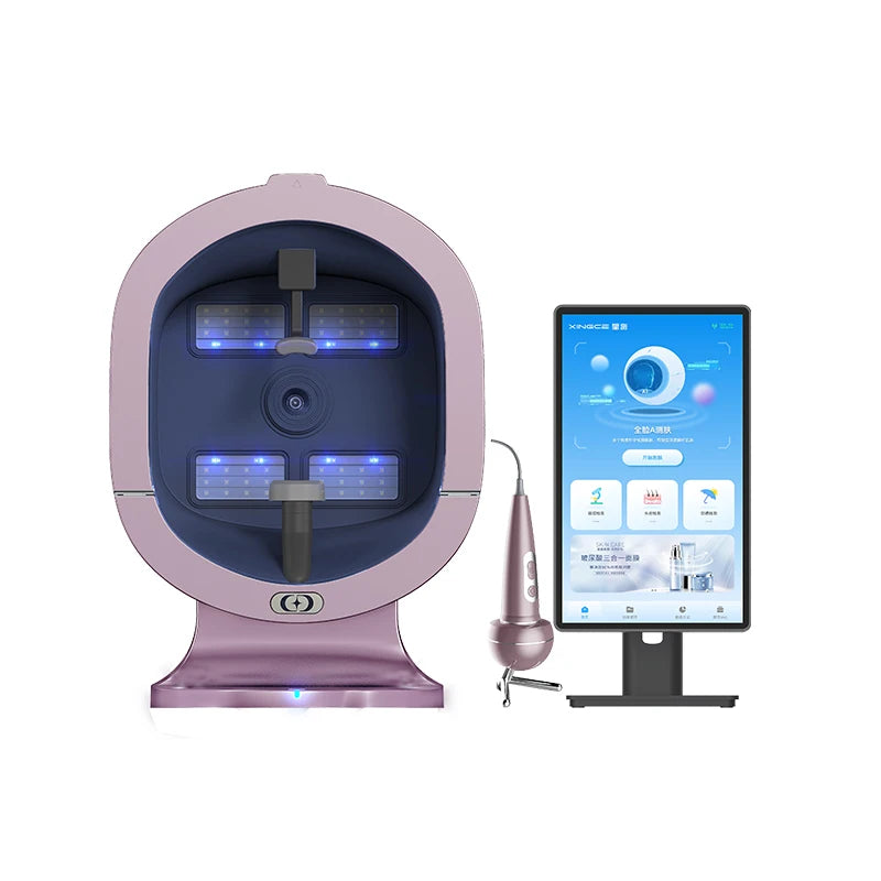 2026 Magic Mirror 3D Digital Facial Analysis Machine Product Desc Skin Analyzer AI Intelligent Image Instrument Detector