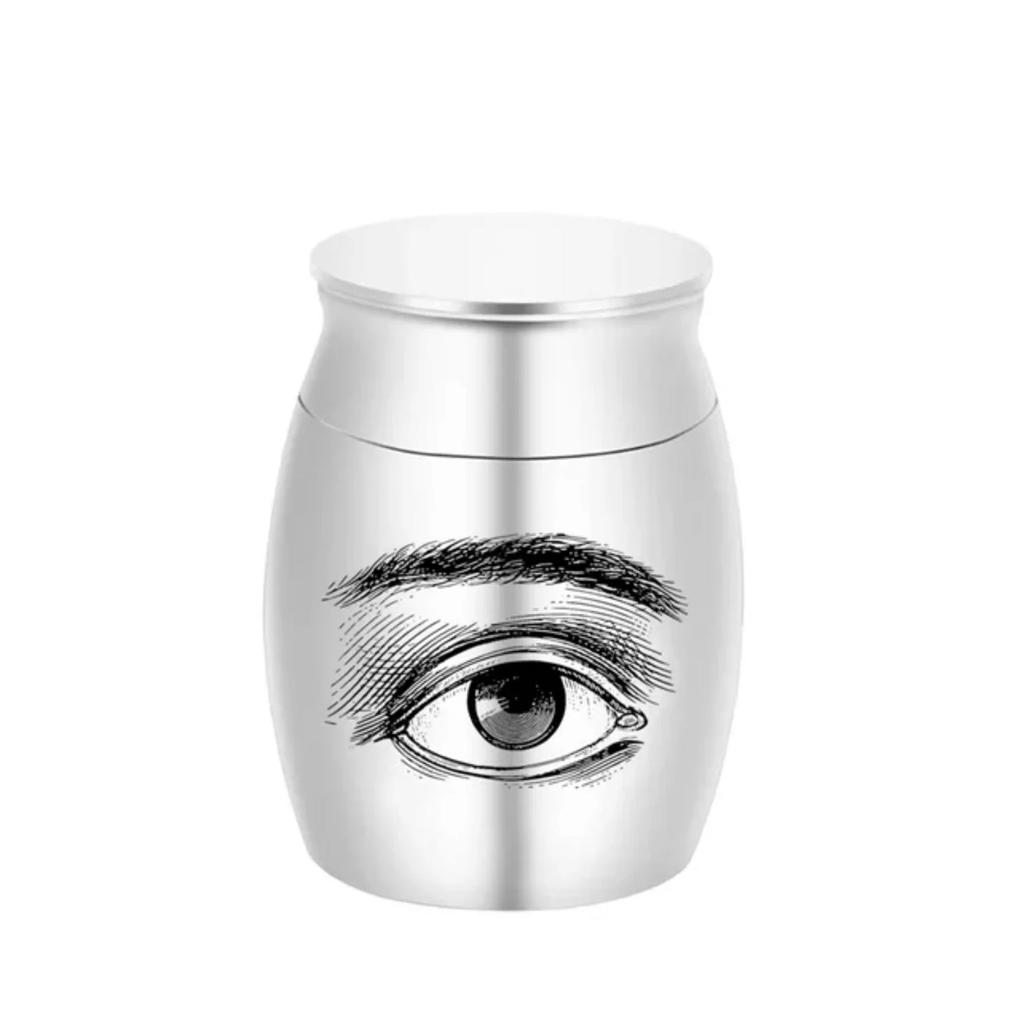 Small Urn - Urns  Human Ashes Adult - Memorial Urns  Human Ashes - Decorative Urns - Eyes  Urn  Adult Ashes