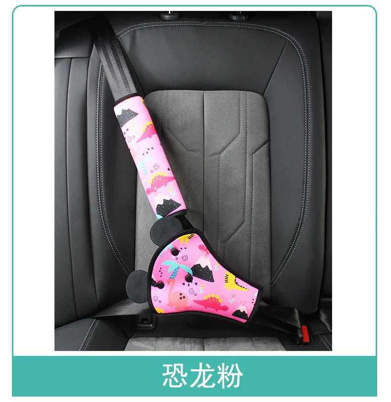 Car Child Seat Belt, Seat Shoulder Cover Holder, Seat Belt Protective Cover, Child Neck Limiter, Belly Protection