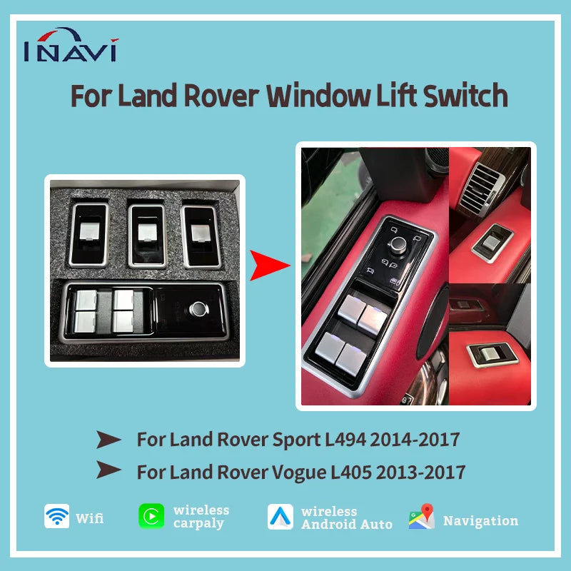 For Land Range Rover Vogue L405 2013-2017 Land Range Rover Sport L494 2014-2017 Car Window Lift switch button