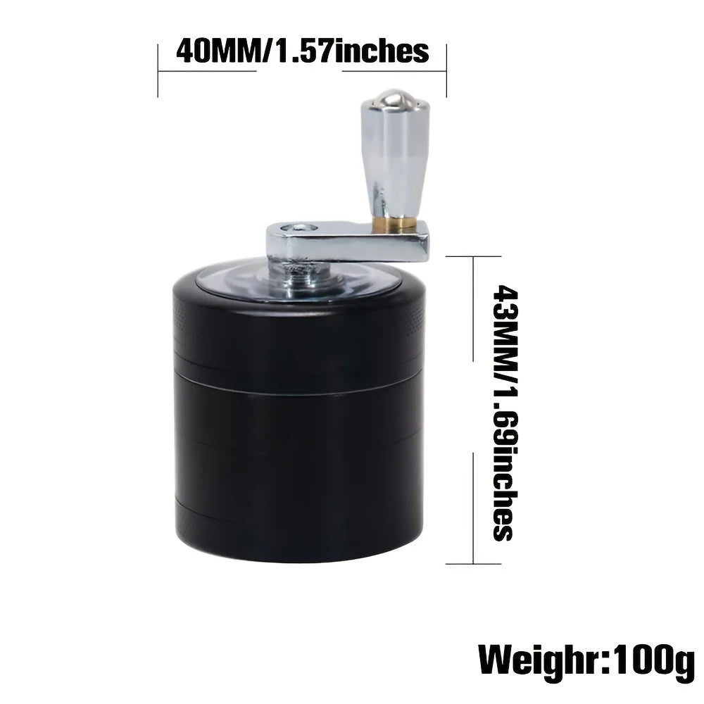 Nut and Hard Spice Grinder for Nutmeg Ginger Rock Salt and Peppercorn Hand Tools, Crushers