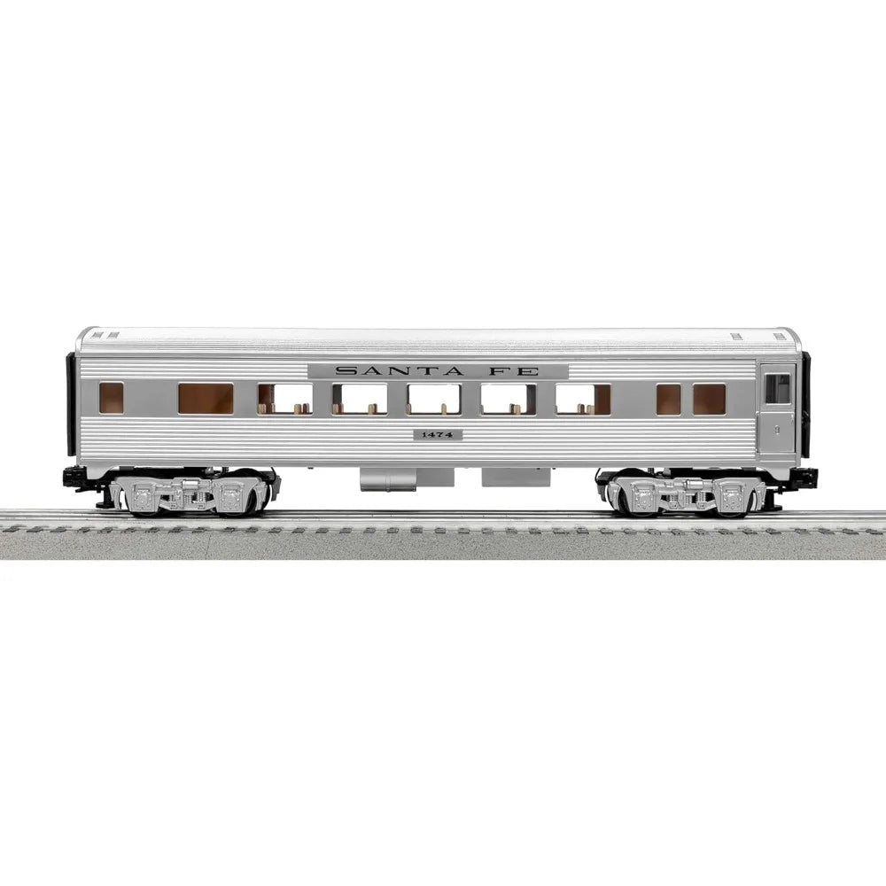 Santa Fe Super Chief Electric O Gauge 5.0 Bluetooth Train Set with Remote