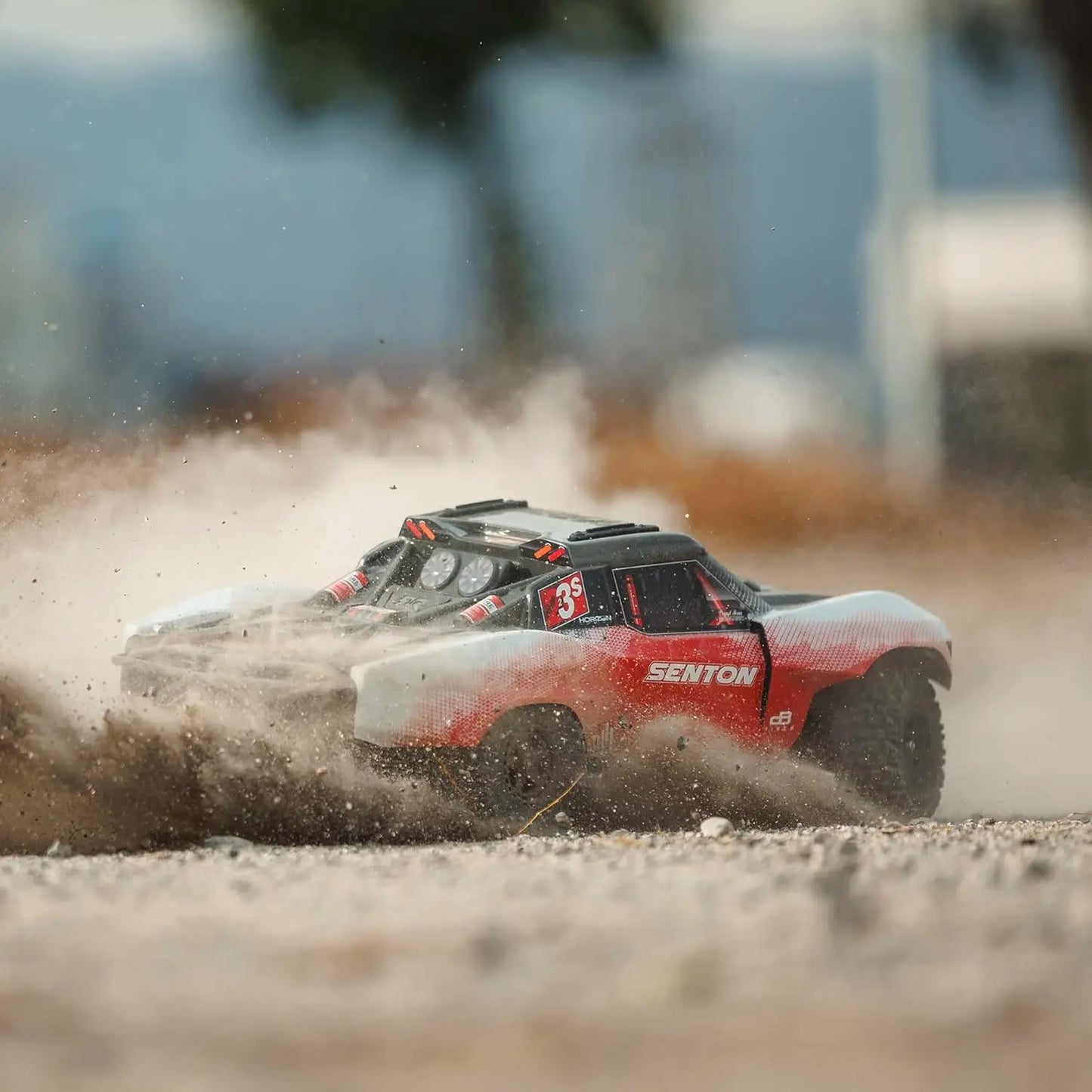 BRUSHLESS Short Course Truck RTR (Battery and Charger Not Included) with DSC, RED, ARA4303V4T2