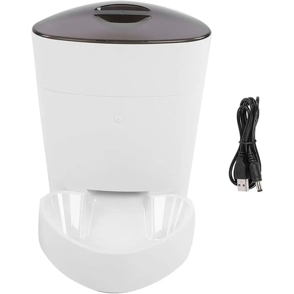 Intelligent Feeder Convenient Automatic Feeding for Dogs Cats USB Power Supply