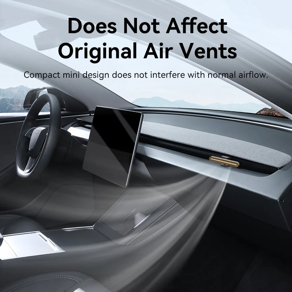 YZ Compact Air Vent Diffuser Clip for Tesla Model 3 Y Highland Juniper Mount Adapter Car Air Fresheners & Interior Upgrades