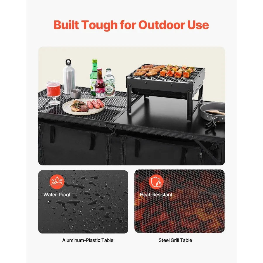 Korean BBQ Portable Charcoal Grill For Outdoor Camping