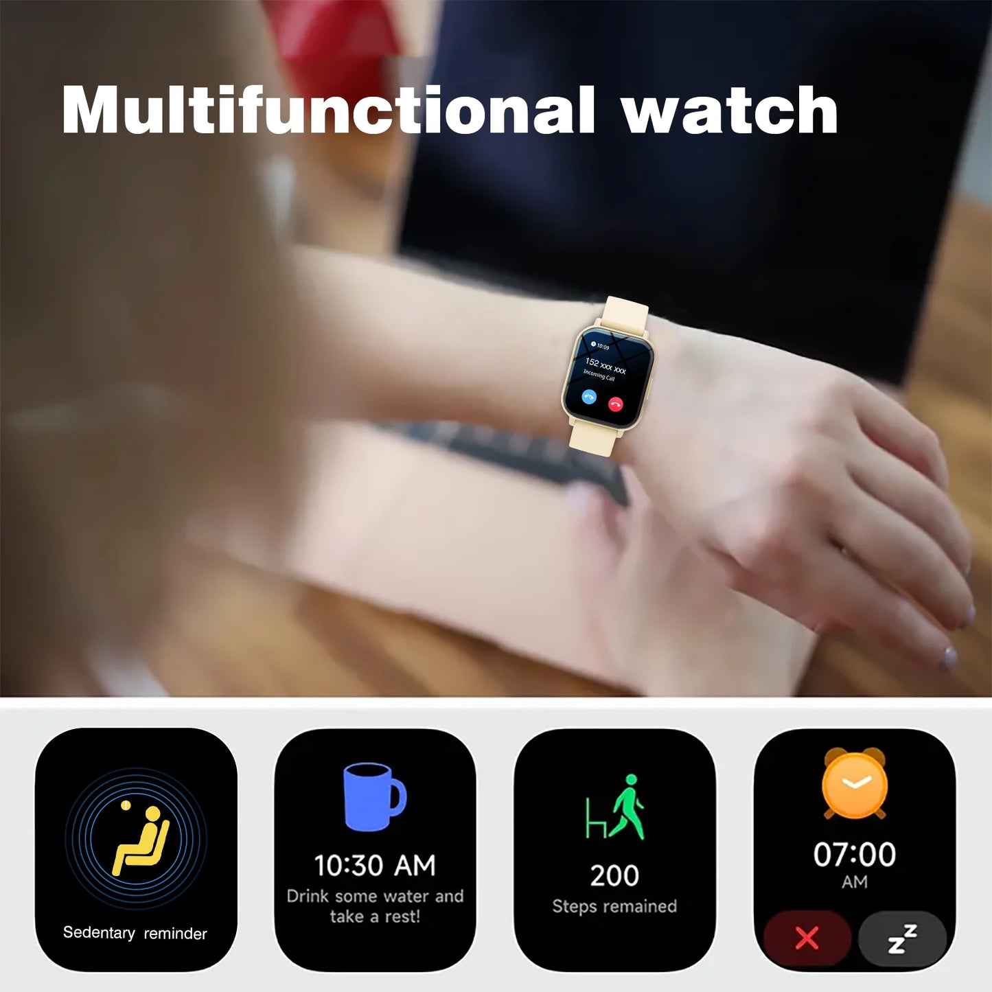 New Smart Watch 2025 Military Men Outdoor Sports Fitness Tracker Health Monitoring 1.81Inch Bluetooth Call Smartwatch