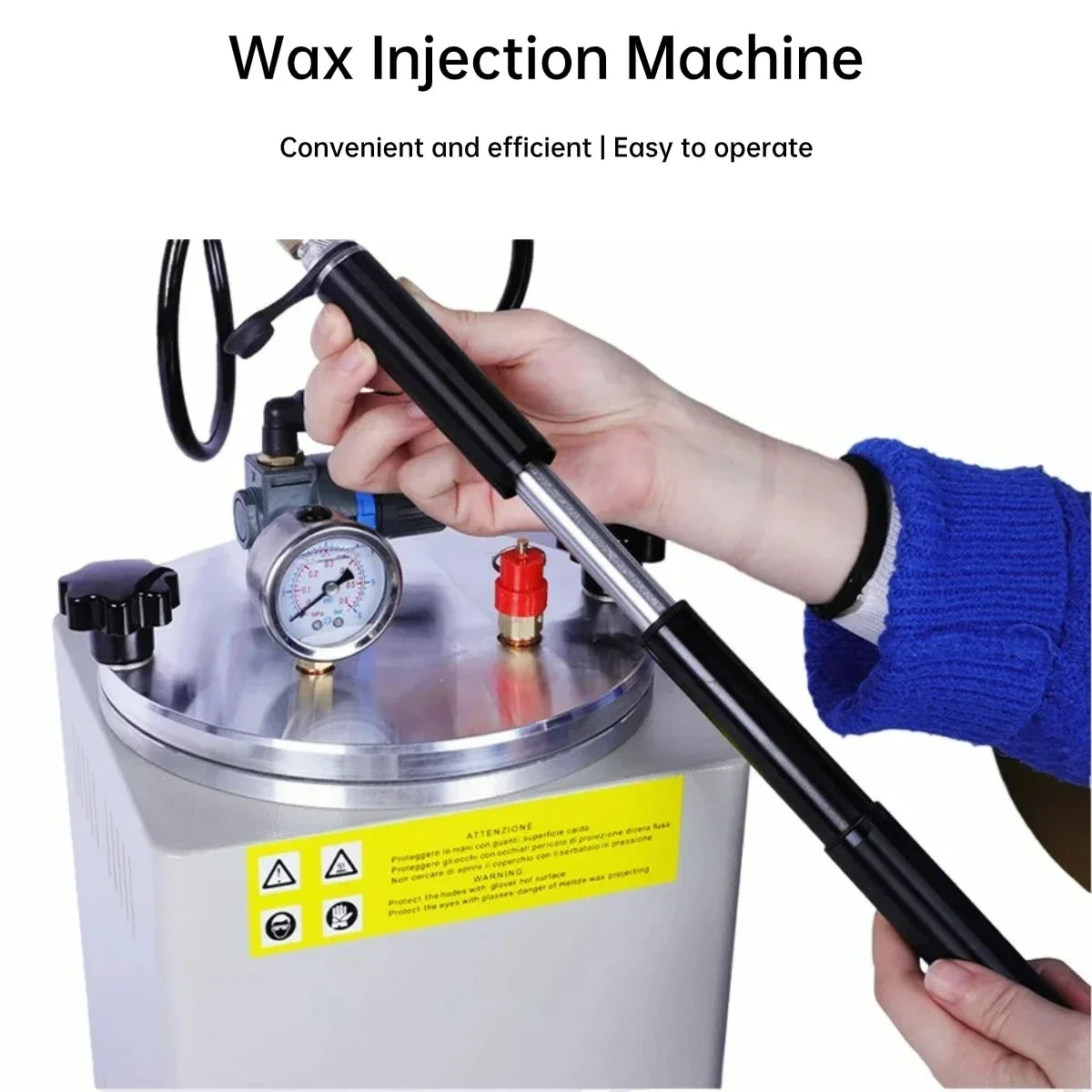 PHYHOO Wax Injection Machine for Jewellery Equipment Making Tool Wax Casting Machine Wax Melting Mold Making Golds Machine
