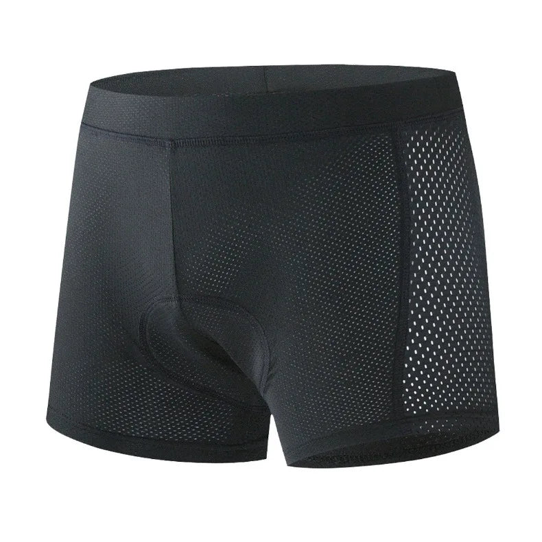 2025 Cycling Shorts Men/Women 5D Shockproof Gel Pad MTB/Road Bike Shorts, Breathable Mesh & Anti-Chafing Design Elastic Waist