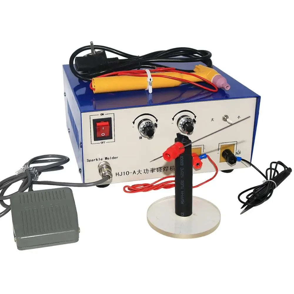 100A Spot Welding Machine Jewelry Handheld Small Laser Welder High Power Coil Bracelet Interface Soldering Tool