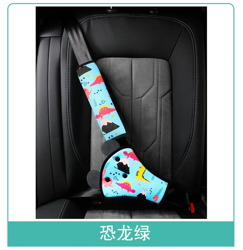 Car Child Seat Belt, Seat Shoulder Cover Holder, Seat Belt Protective Cover, Child Neck Limiter, Belly Protection