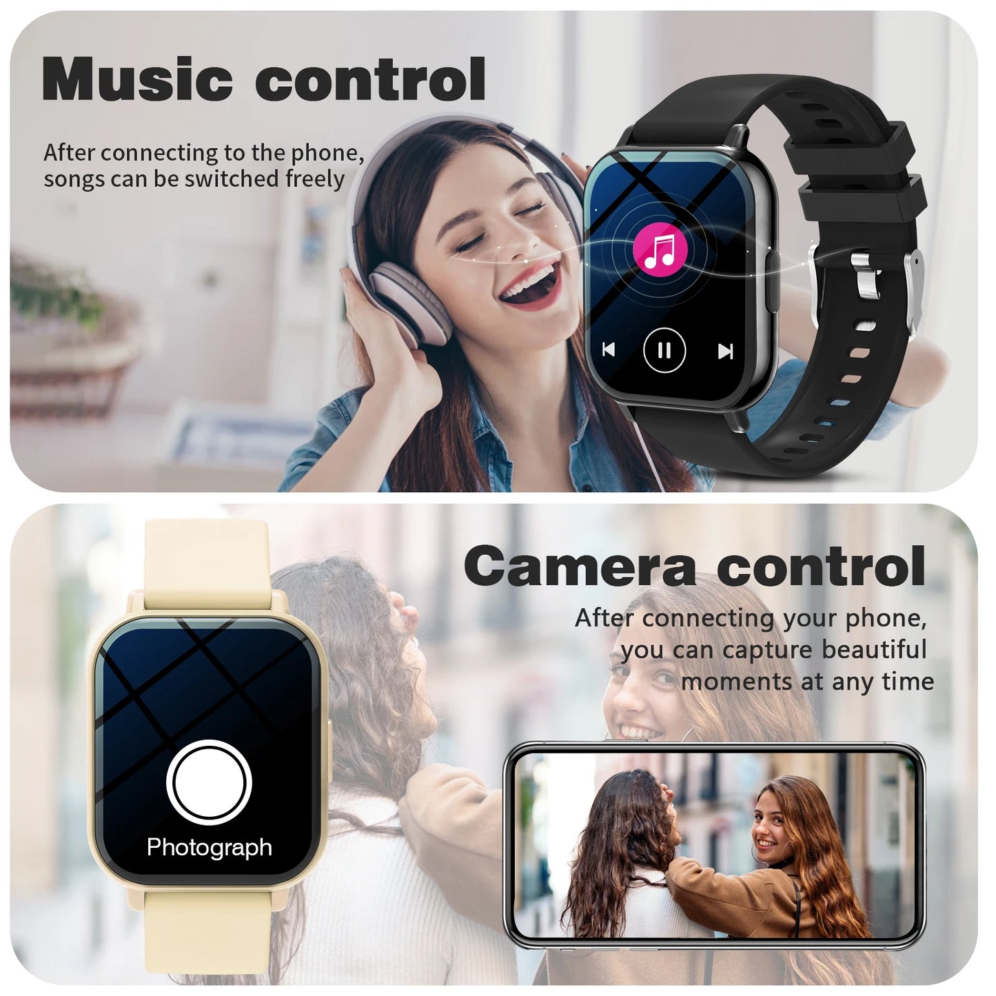 New Smart Watch 2025 Military Men Outdoor Sports Fitness Tracker Health Monitoring 1.81Inch Bluetooth Call Smartwatch