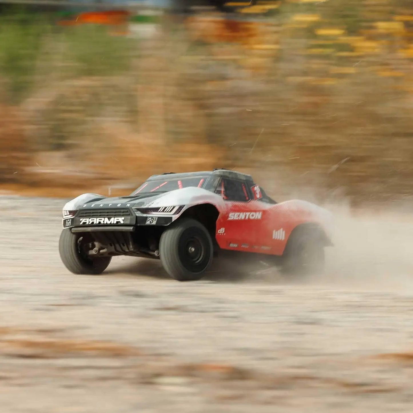 BRUSHLESS Short Course Truck RTR (Battery and Charger Not Included) with DSC, RED, ARA4303V4T2
