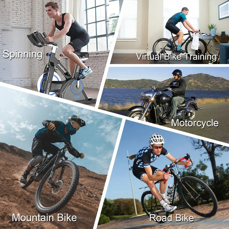 2025 Cycling Shorts Men/Women 5D Shockproof Gel Pad MTB/Road Bike Shorts, Breathable Mesh & Anti-Chafing Design Elastic Waist