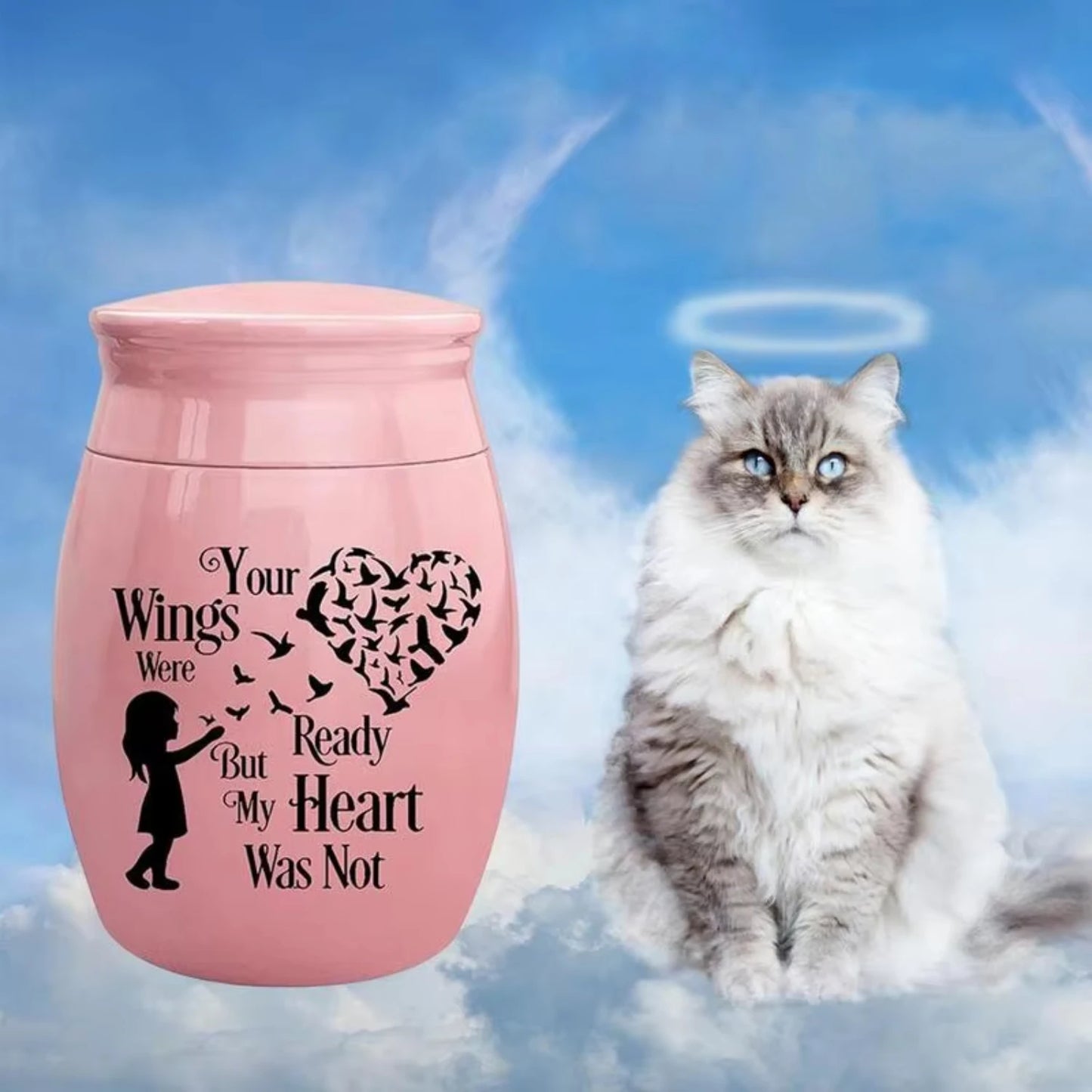 Mini Urn Pet Personalizes Mini Cremation Urn Small Animal Funeral Container  Human Ashes Pet Ashes Tiny Pet Memorial Items