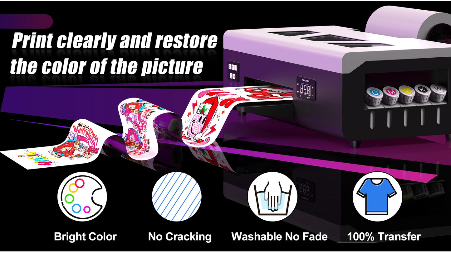 Direct To Film DTF Printer For Epson L805 Clothes Printing