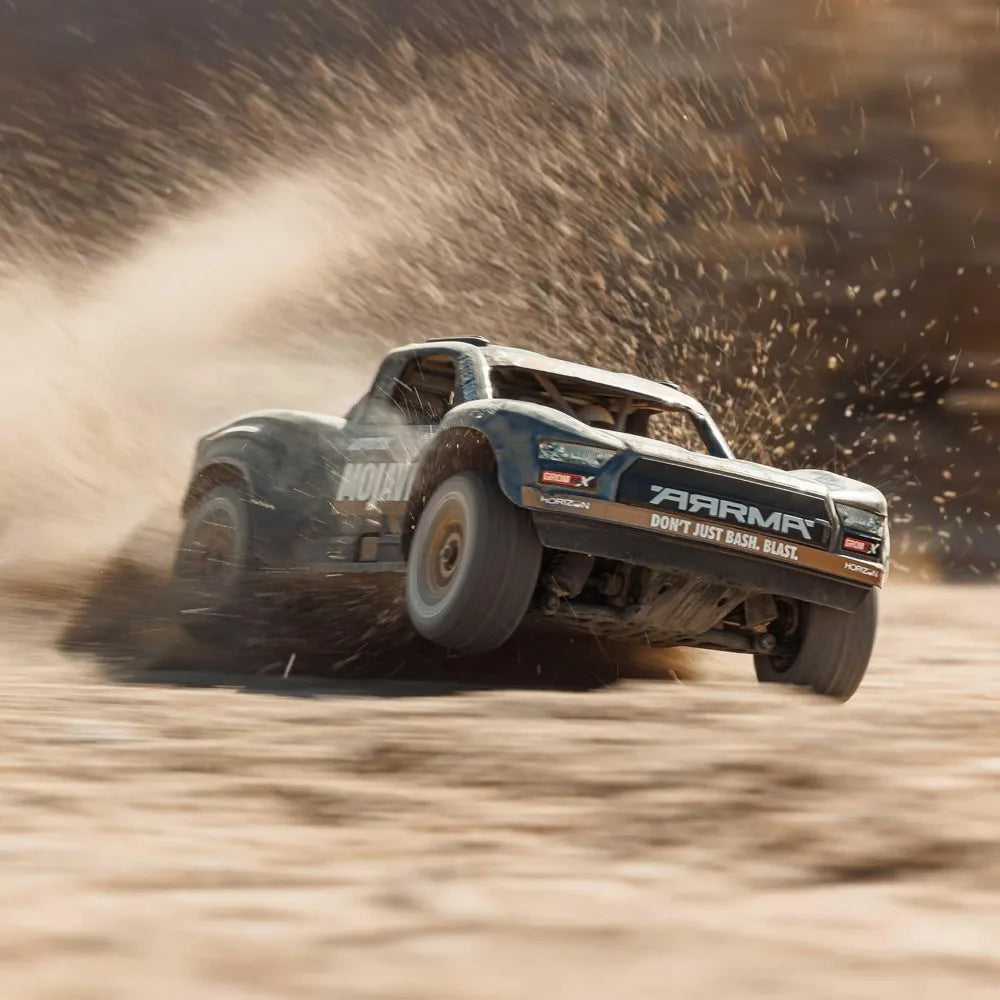 RC Truck Mojave GROM 4X4 223S BLX BRUSHLESS Small Scale Desert Truck RTR (Battery and Charger Not Included) with DSC